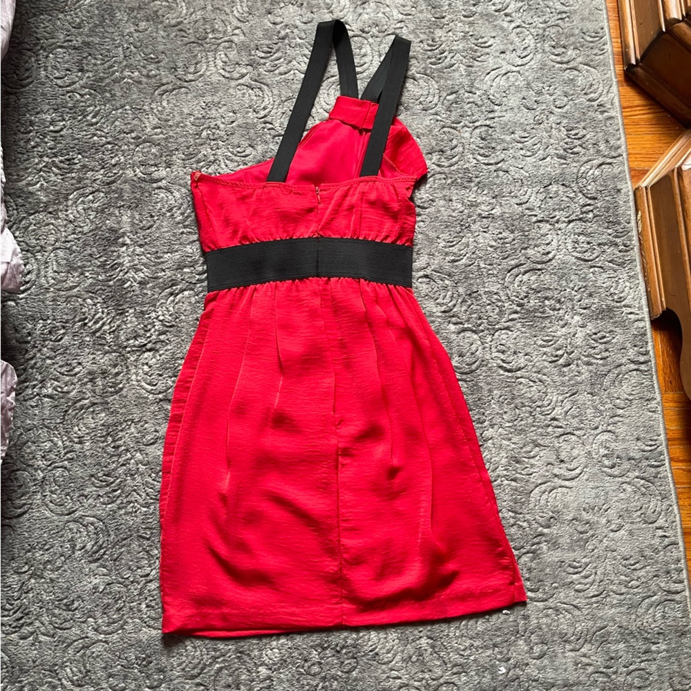 TRIXXI Red Mini Dress 1 - Picture 3 of 9